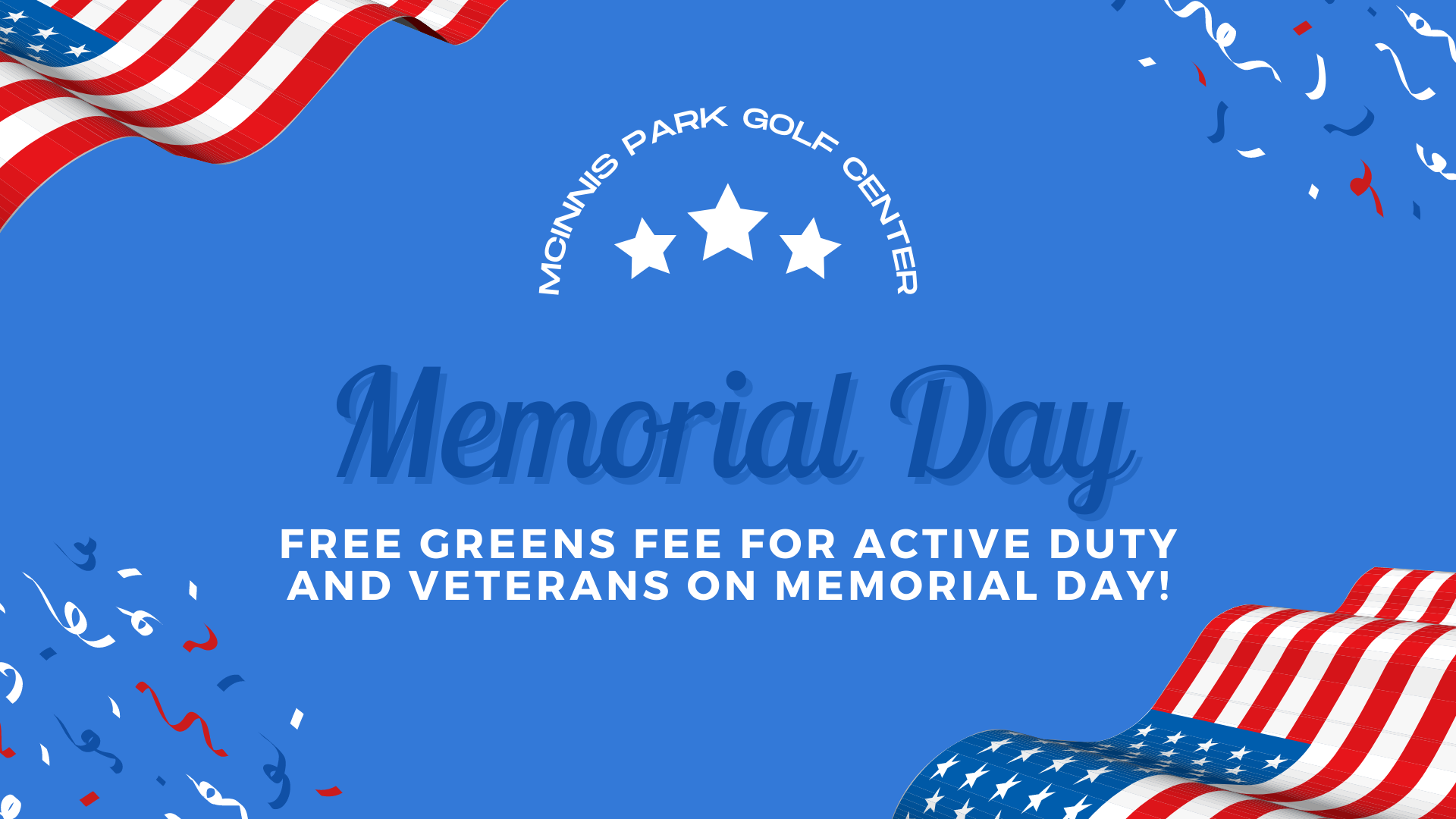 Memorial Day Marin County Golf